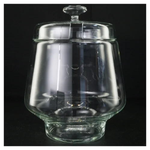 Glas punch bowle serverings skål(str. 27 x 21 cm)
