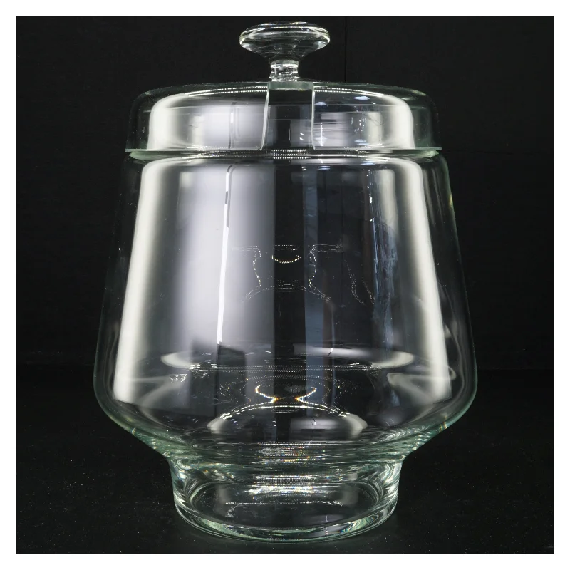 Glas punch bowle serverings skål(str. 27 x 21 cm)