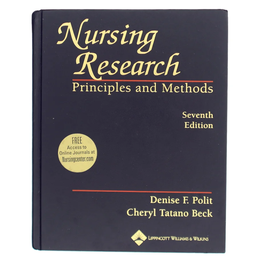'Nursing research: Principles and methods' af Denise F. Polit (bog)