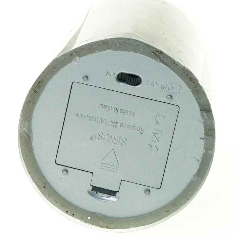 Batteri LED Blok stearin lys fra Sirius (str. 20 x 10 cm)