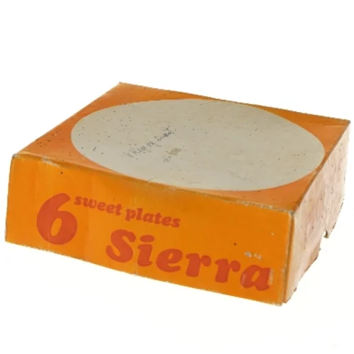 Desserttallerkener, 6 stykker (str. 6 styk ø 19 cm)