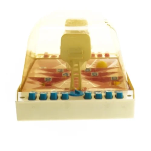 Vintage Bordbasketspil (str. 29,5x14,5 cm)