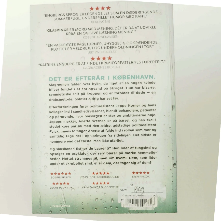 Glasvinge af Katrine Engberg fra People'sPress