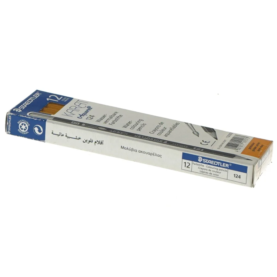 Akvarelblyanter, Staedtler Karat 12 stk fra Staedtler (str. 18 cm)