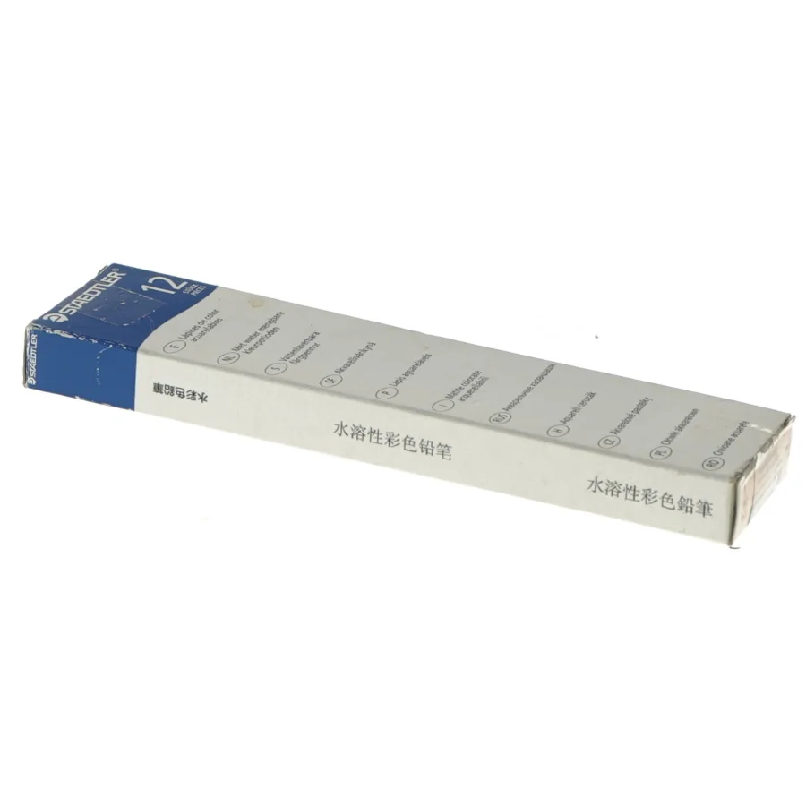 Akvarelblyanter, Staedtler Karat 12 stk fra Staedtler (str. 18 cm)