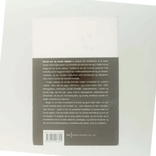 Social arv og social ulighed af Niels Ploug (Bog)