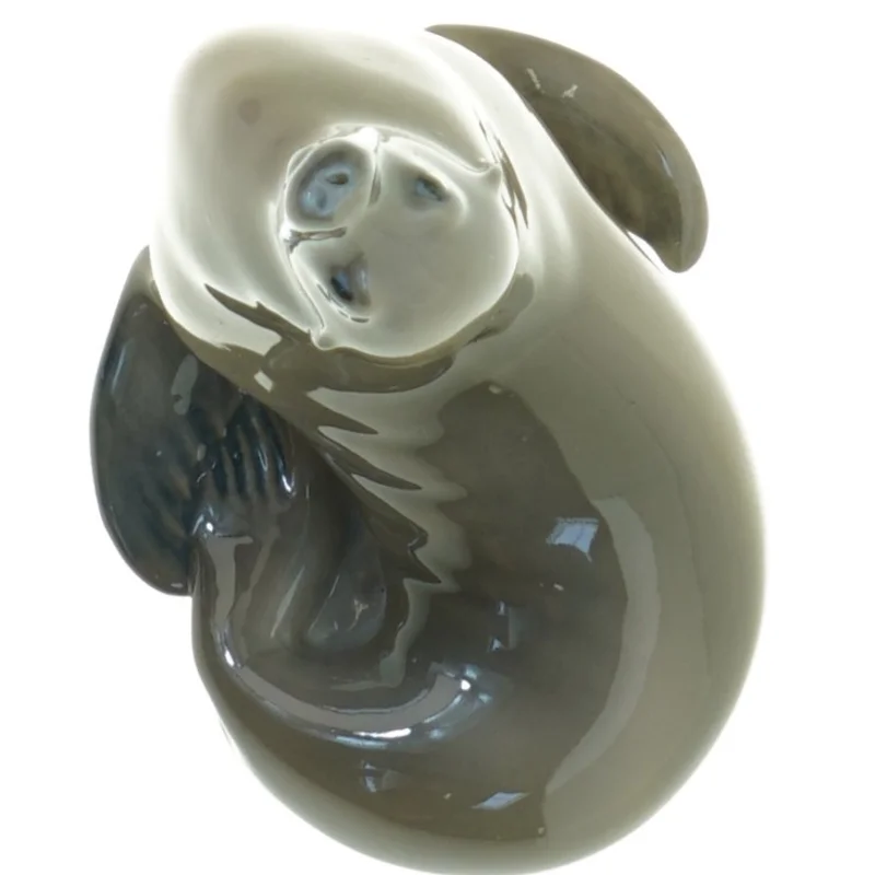 Porcelæns søløve figur 1441 fra Royal Copenhagen (str. 12 x 10 cm)