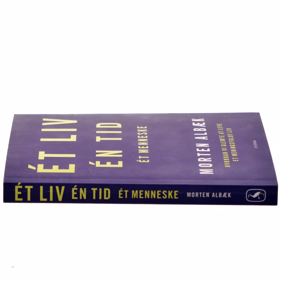 Ét liv, én tid, ét menneske : hvordan vi glemte at leve et meningsfuldt liv af Morten Albæk (Bog)