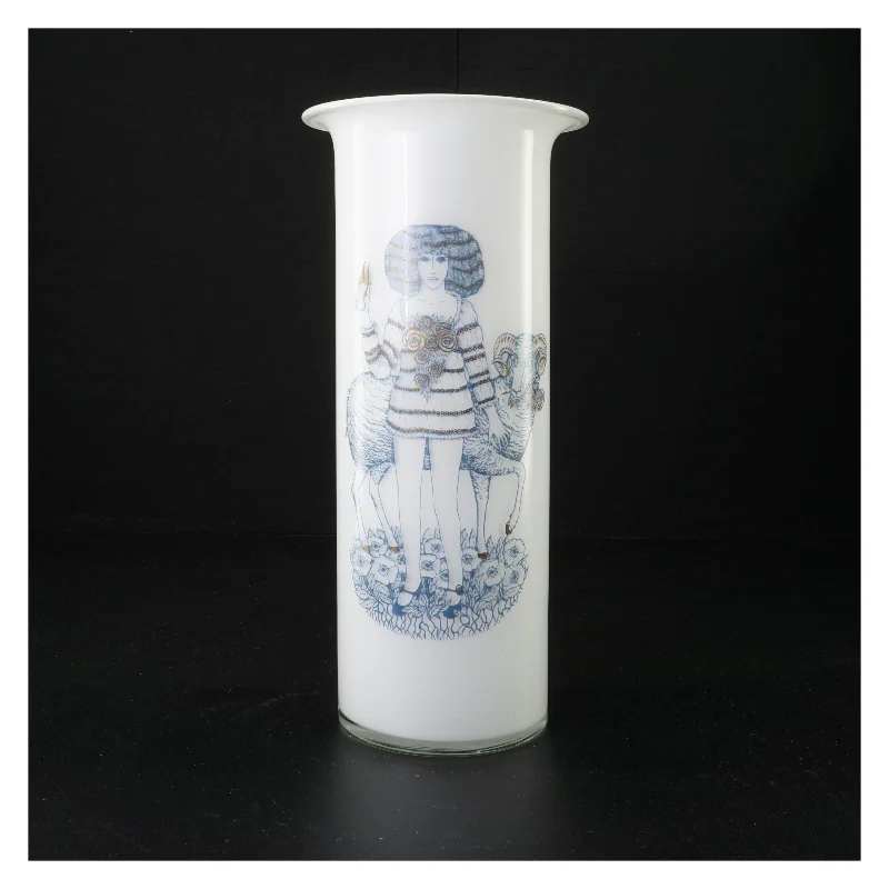 Holmegaard vase fra Holmegaard (str. 27 x 12 cm)