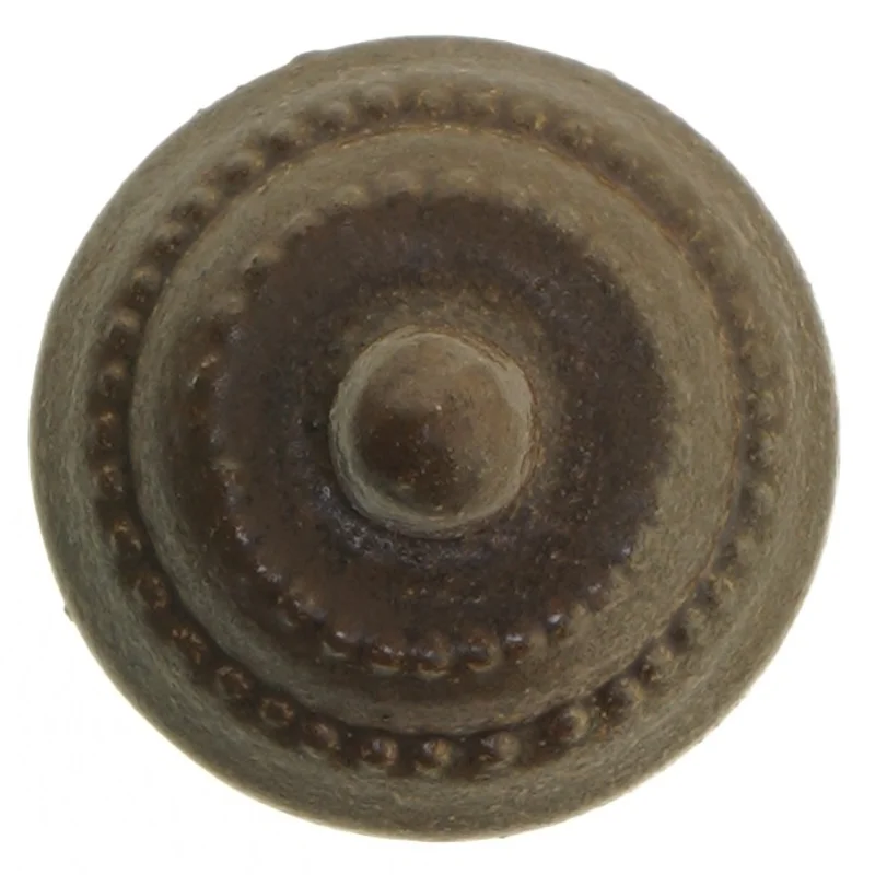 VINTAGE Keramik krukke med låg (str. 15 cm)