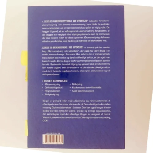 Ledelse og økonomistyring i det offentlige af Tor Busch (Bog)