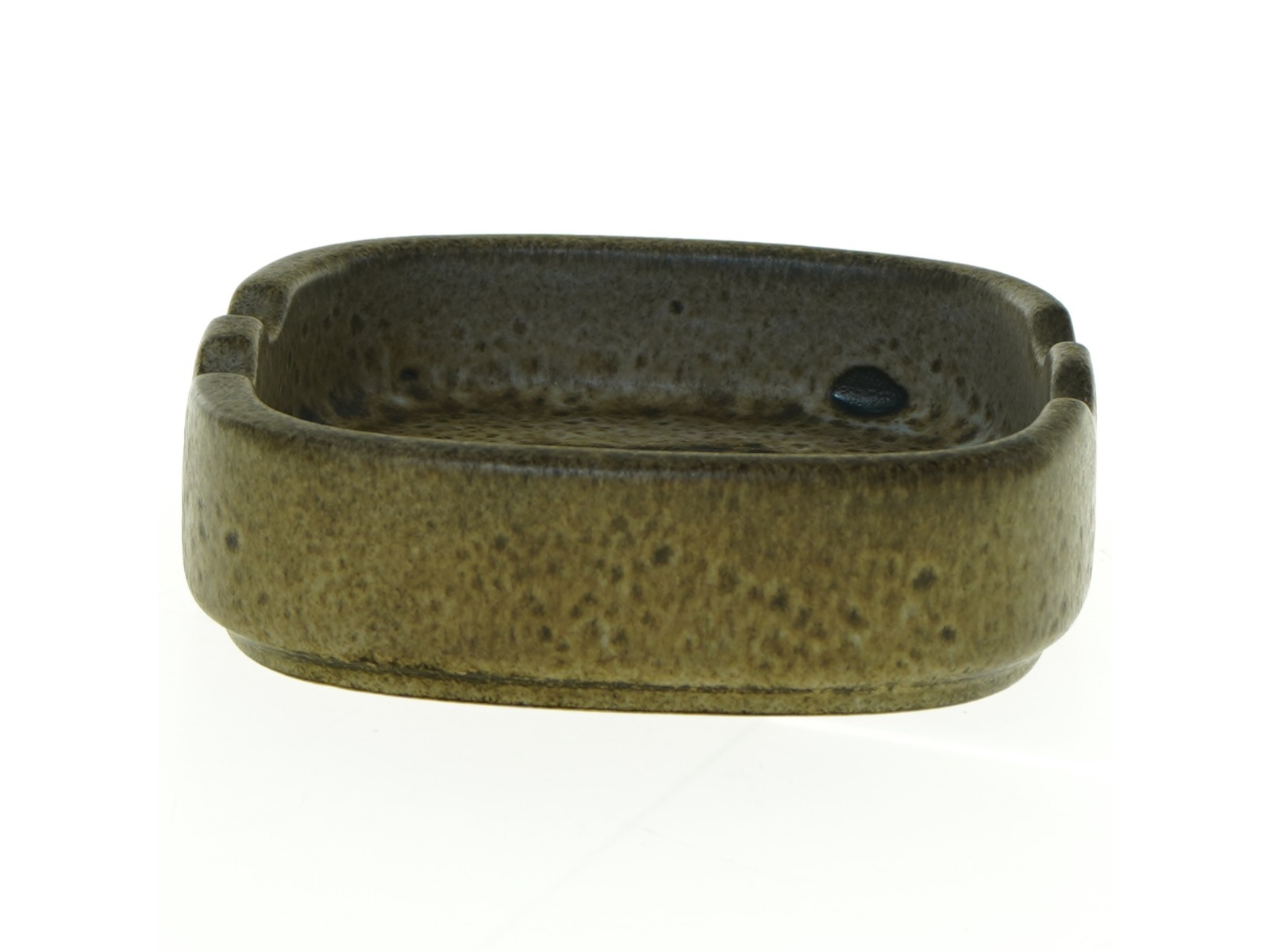 W. Germany Sung glaseret Keramik fad askebæger (str. 14 x 14 x 4 cm)