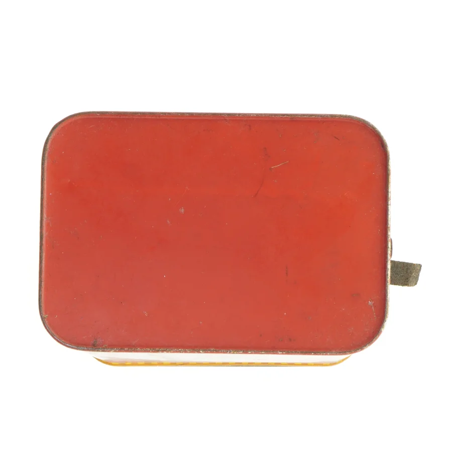 Skotsternet metal dåse (str. 27,5 x 19 x 14 cm)