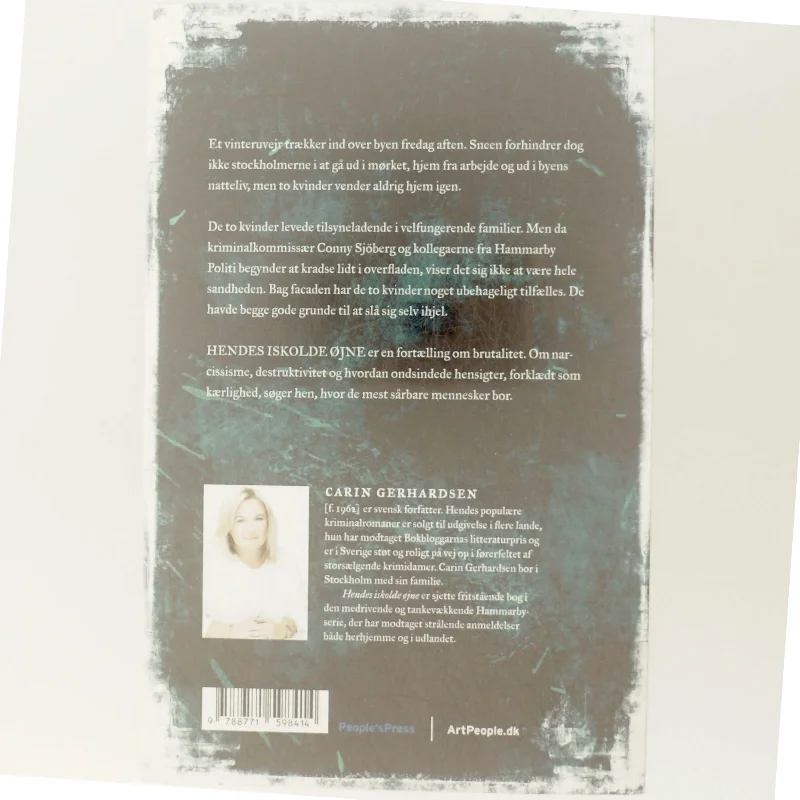 Hendes iskolde, øjne kriminalroman' af Carin Gerhardsen (bog)