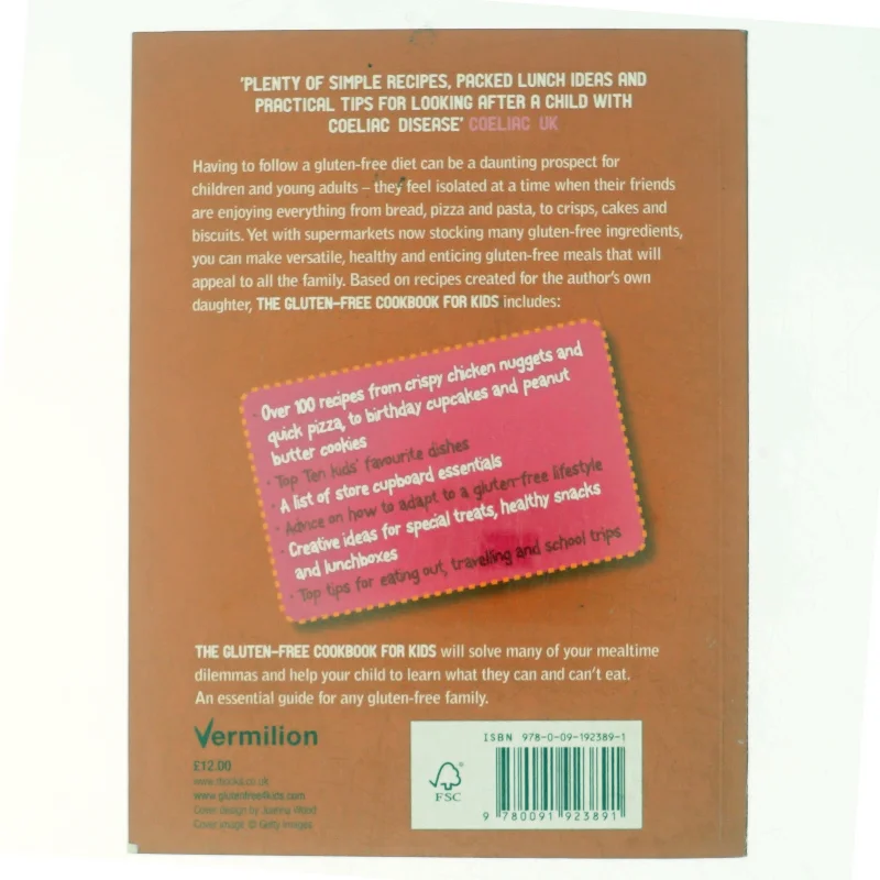 The Gluten-Free Cookbook for Kids af Adriana Rabinovich (Bog)