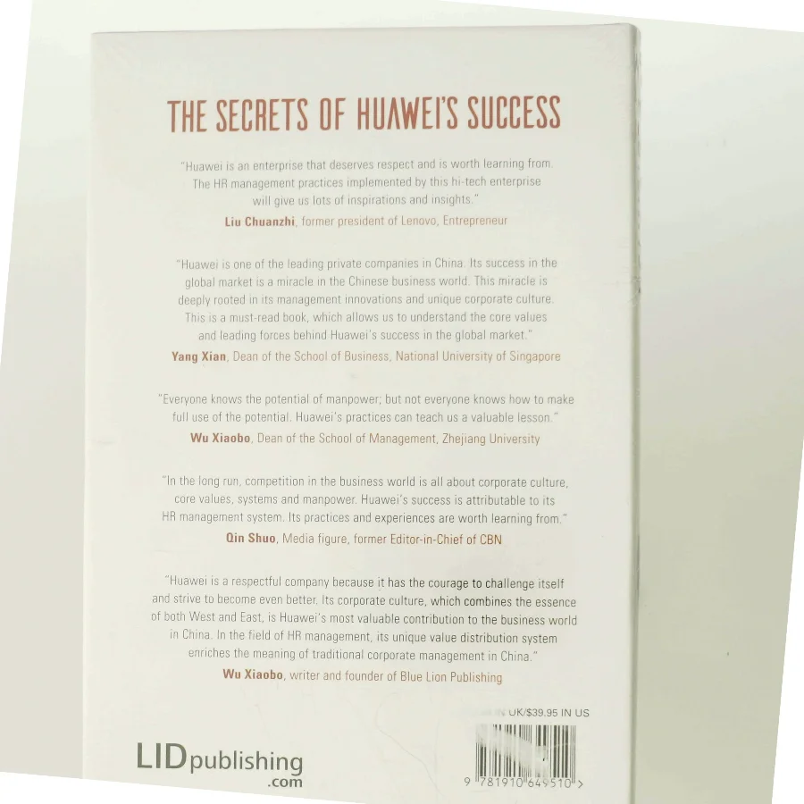 Dedication The Secrets of Huawei's Success af Huang Weiwei (Bog)