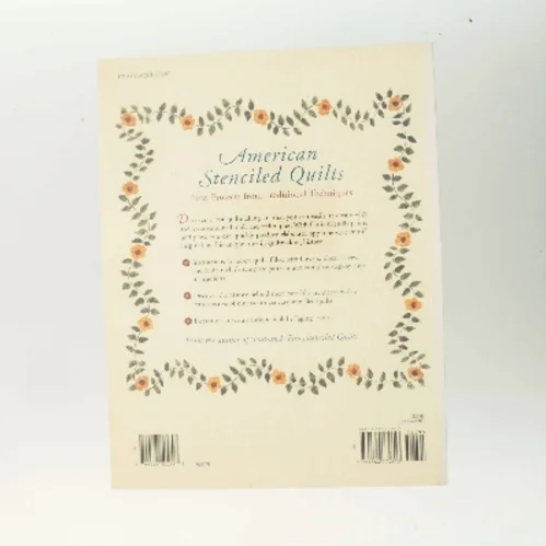 American Stenciled Quilts af Vicki Garnas (Bog)