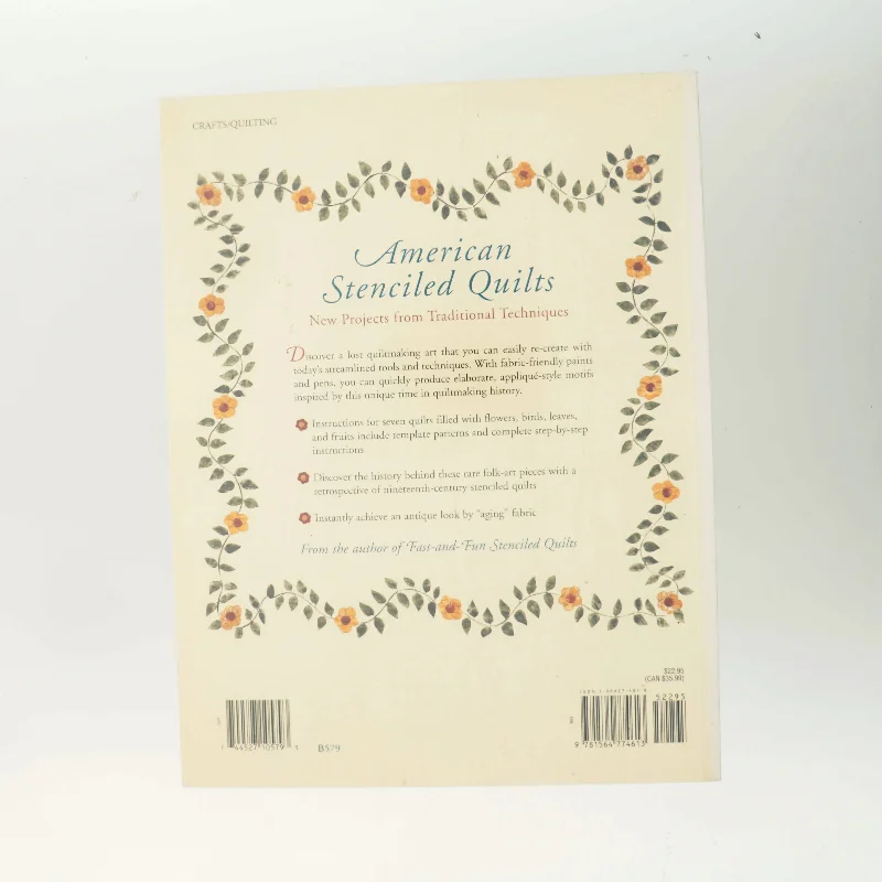 American Stenciled Quilts af Vicki Garnas (Bog)