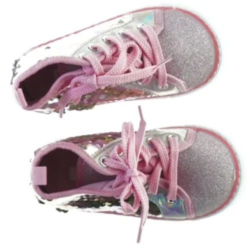 UBRUGTE Glitter Paillet Støvler fra Laura Ashley (str. 18)