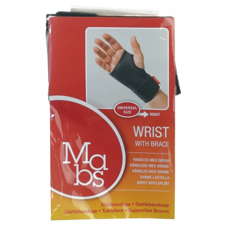 Mabs Støttebind til højre håndled fra Mabs (str. Onesize Universal)