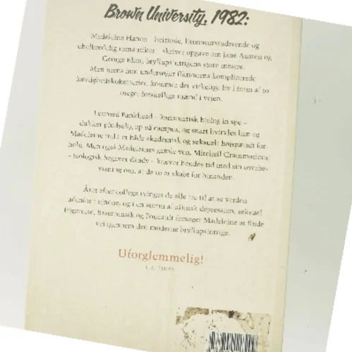 Bryllupsintrigen : roman af Jeffrey Eugenides (Bog)