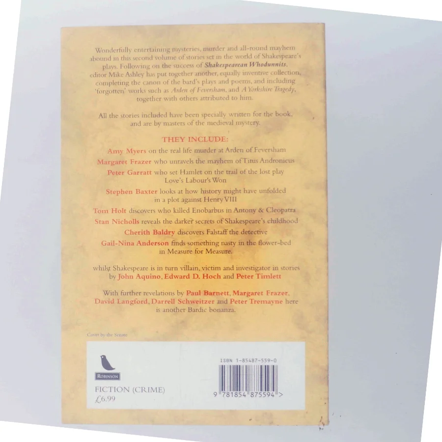 Shakespearean Detectives af Mike Ashley (Bog)