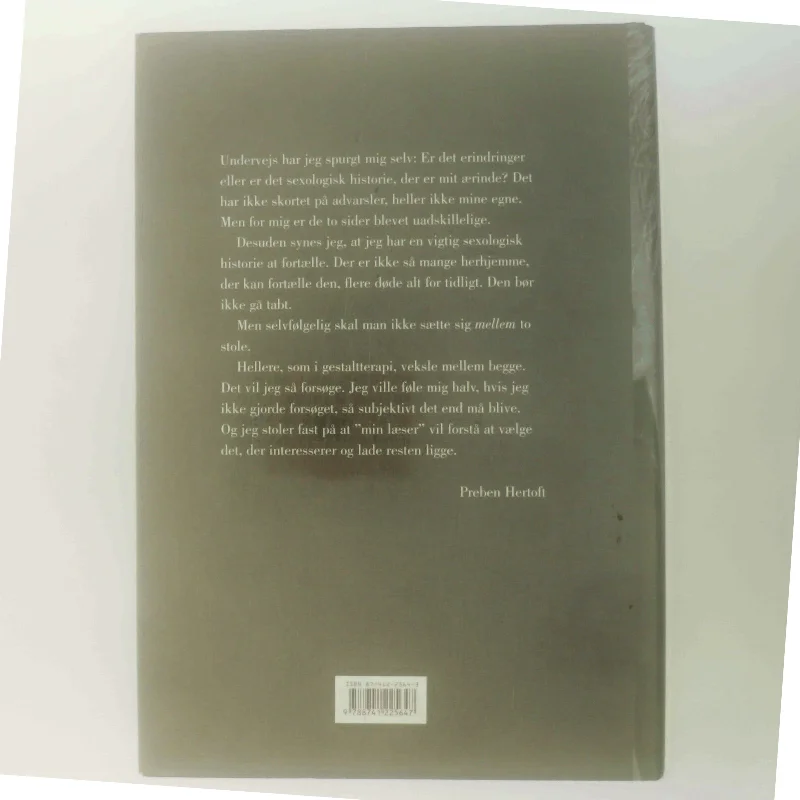 Undren og befrielse : erindringer af Preben Hertoft (Bog)