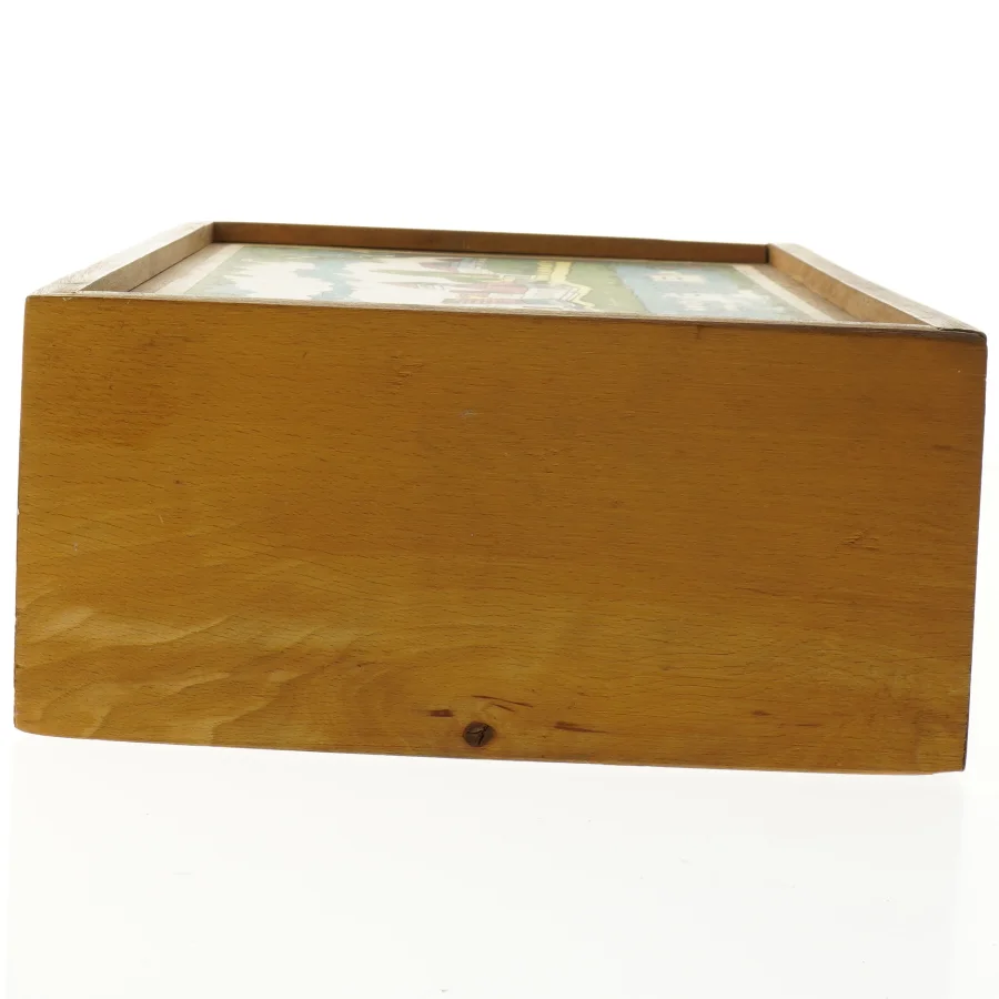 Kunstbygmesteren Træ byggeklodser sæt(str. 27x23 cm)