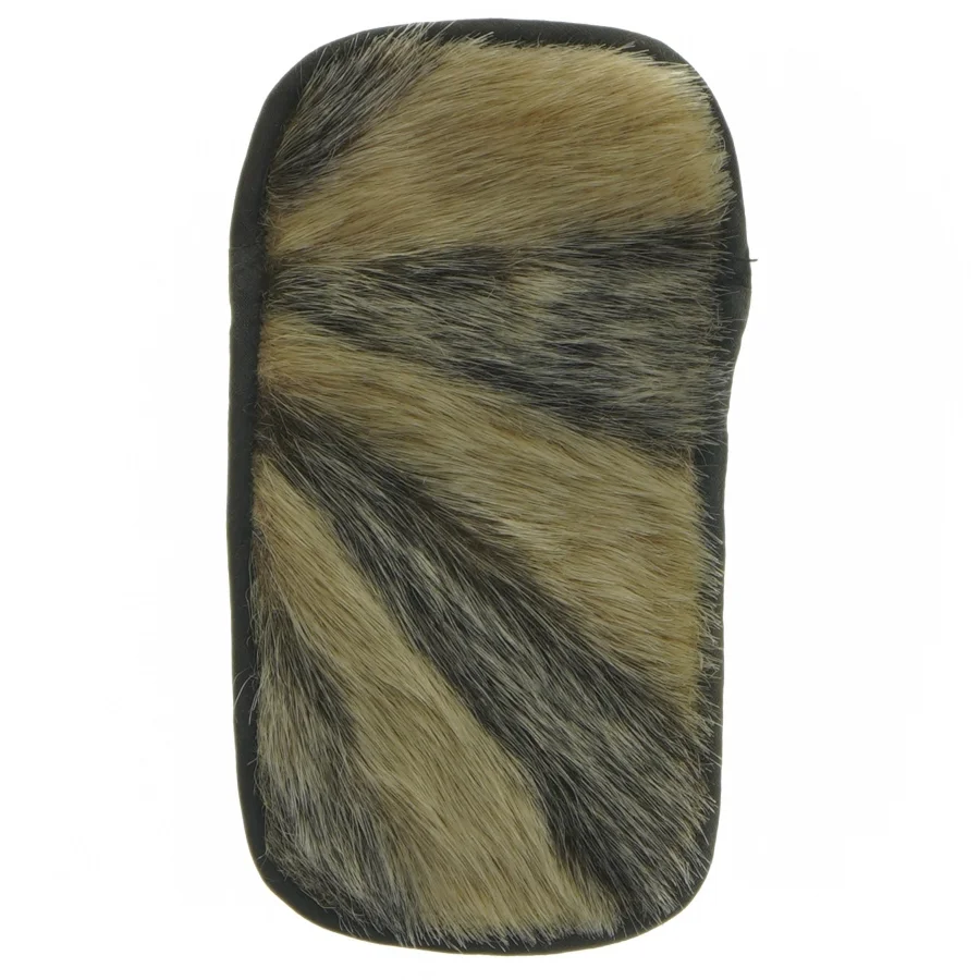 Brille Mobiltelefon etui med pels fra Neriunaq (str. 18x10 cm)