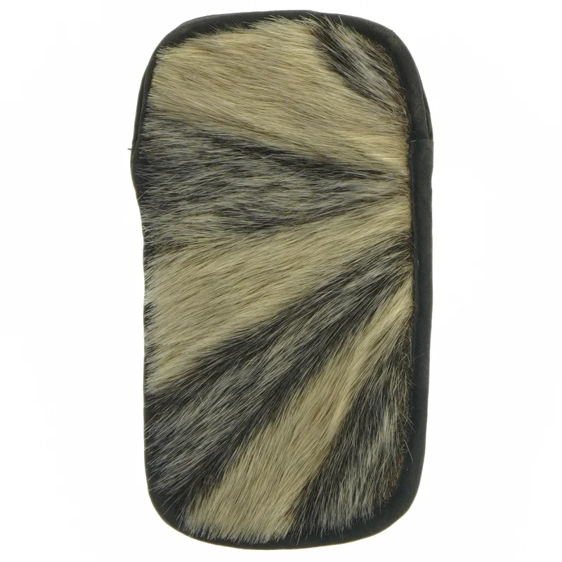 Brille Mobiltelefon etui med pels fra Neriunaq (str. 18x10 cm)