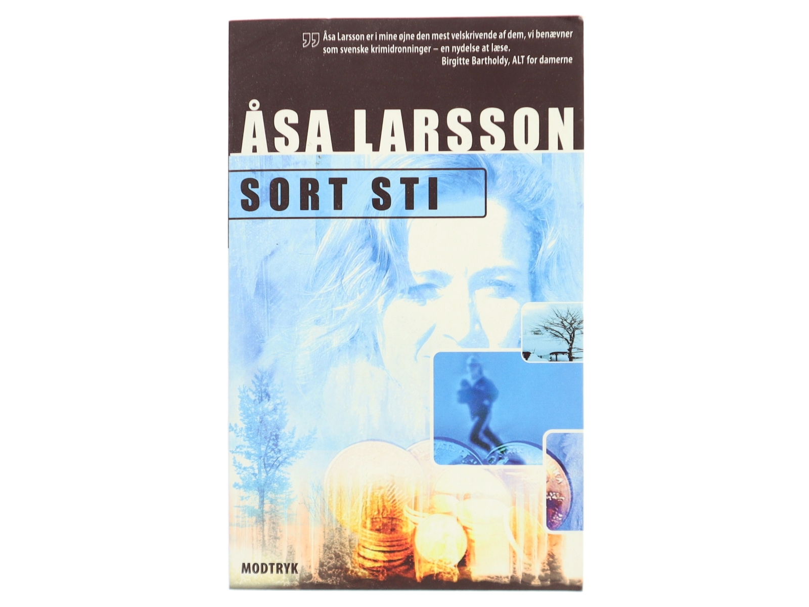 Sort sti af Åsa Larsson (Bog)