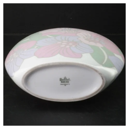 Vintage Porcelain Vase Rosemonde Nairac for Rosenthal Germany 1970'erne (str. 22x22x8 cm)