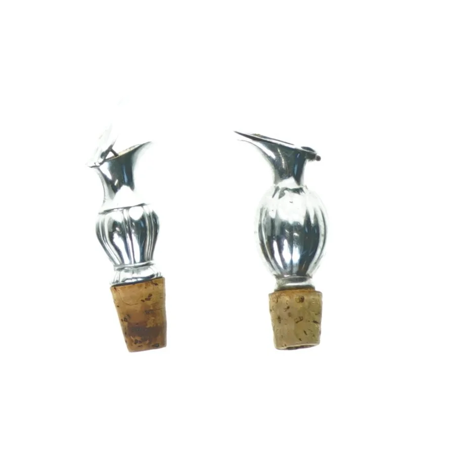 Vin Drypfri Skænke propper med låg (str. 8 x 3 cm)