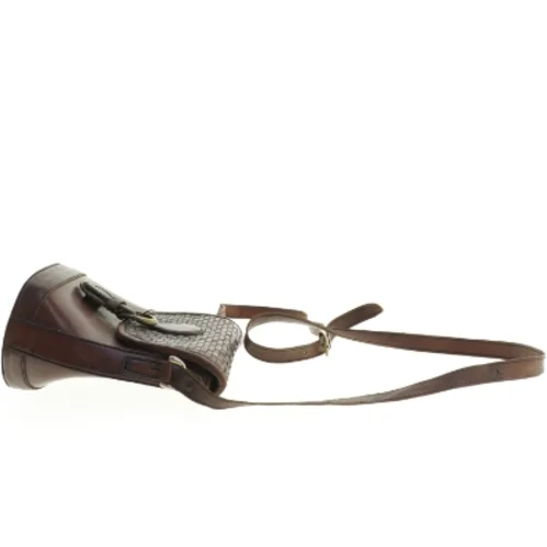 Vintage Flet Læder skuldertaske fra Bosboom