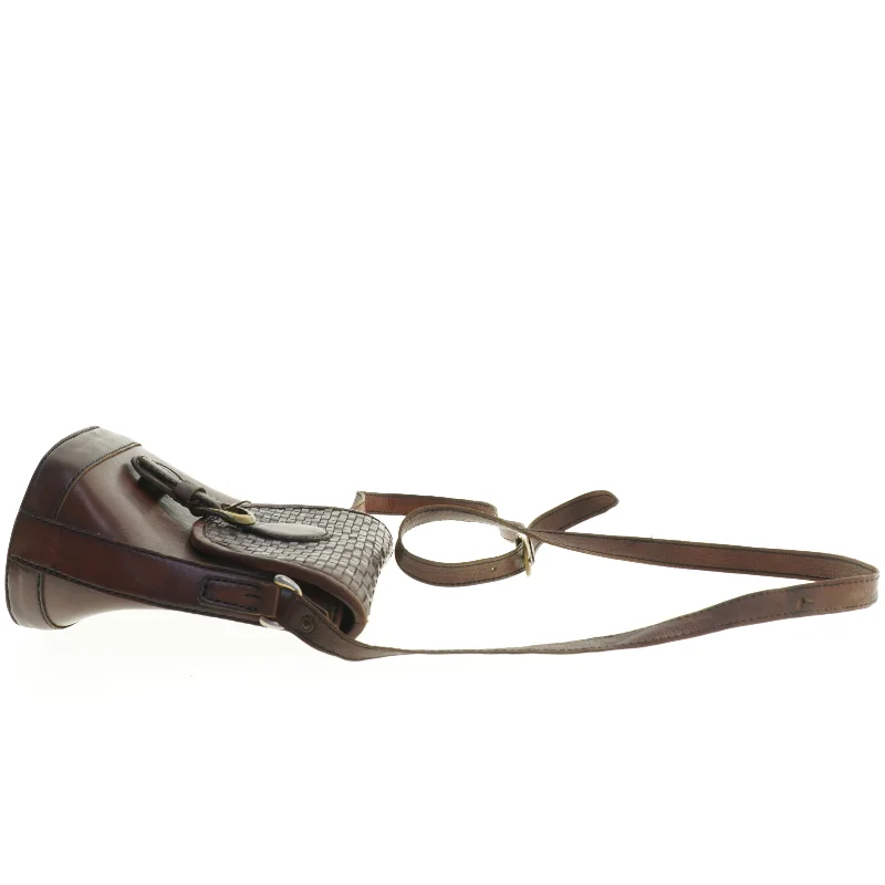 Vintage Flet Læder skuldertaske fra Bosboom