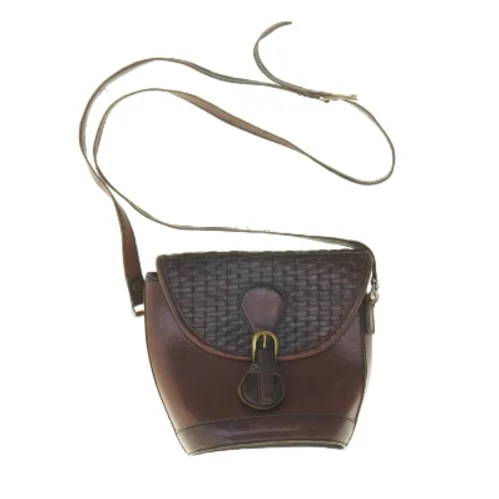 Vintage Flet Læder skuldertaske fra Bosboom