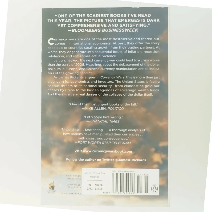 Currency Wars af James Rickards (Bog)