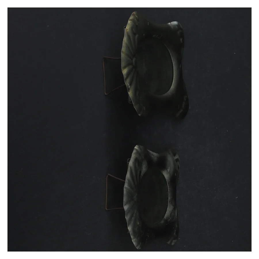 Sølvfarvede billedrammer (str. 12 x. 9 cm)