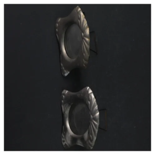 Sølvfarvede billedrammer (str. 12 x. 9 cm)