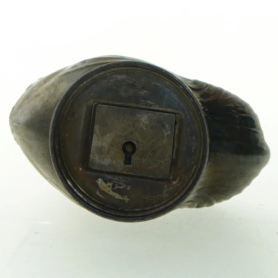 Vintage Metal hane sparegris (str. 12x12 cm)