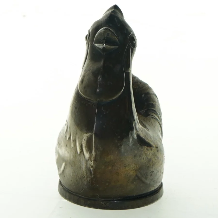 Vintage Metal hane sparegris (str. 12x12 cm)