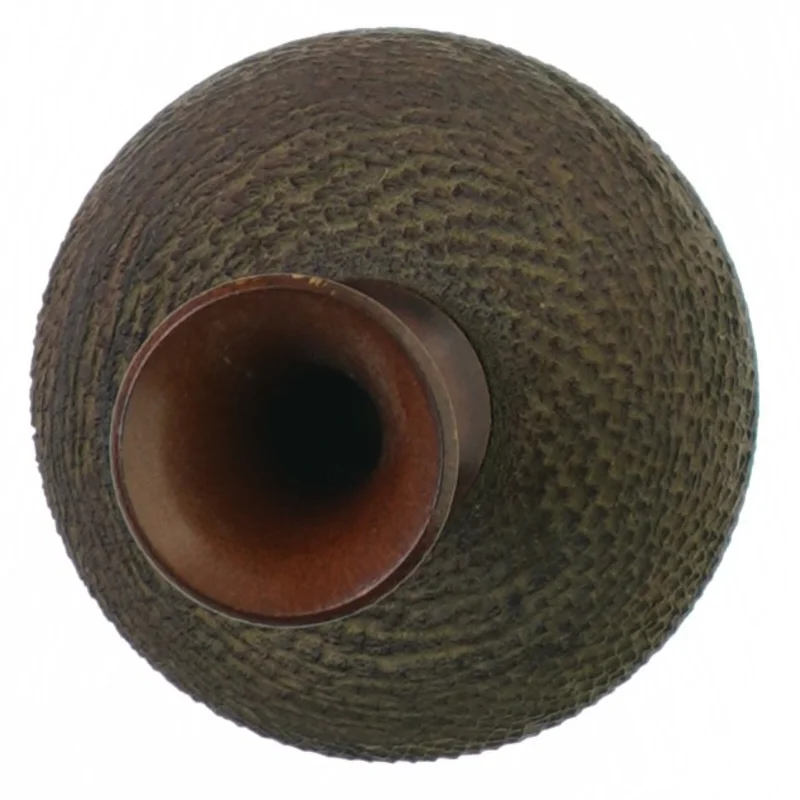 Vintage Hånddrejet Blackboy Træ Vase fra Piers O'Shea, Albany Australien (str. 10 x 11 cm)