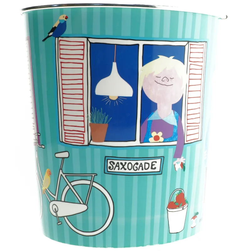 Sonja fra Saxogade affaldsspand (str. Ø 25 cm længde 26 cm)