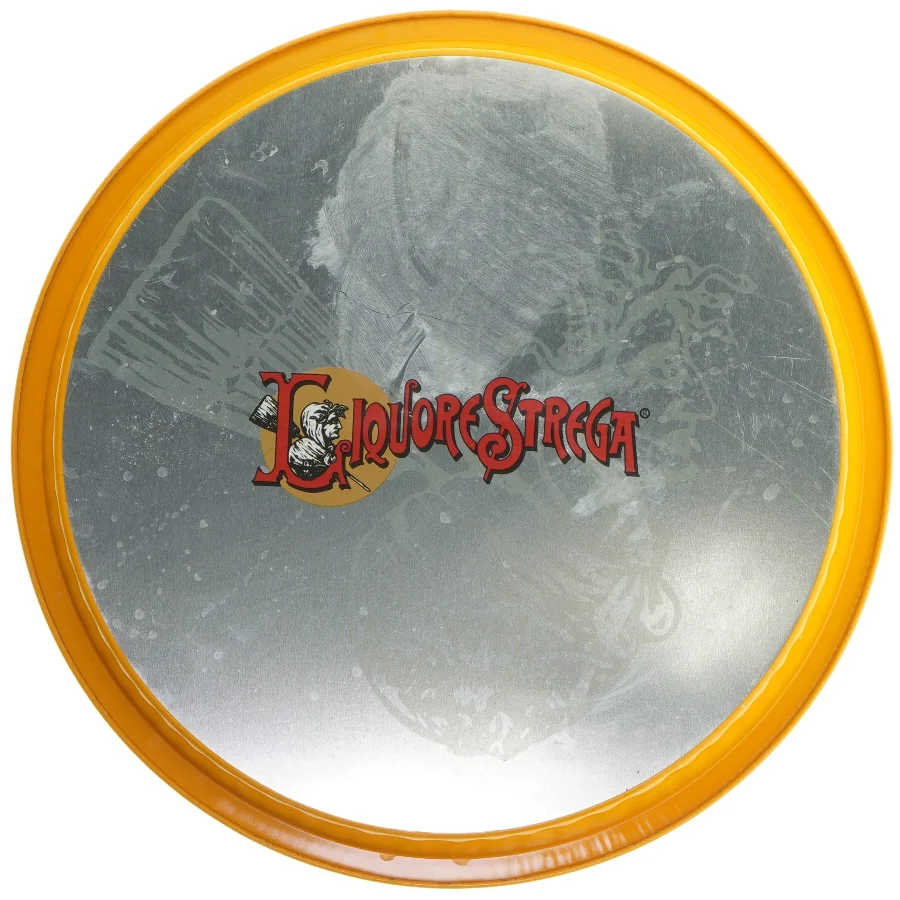 Likør Strega serveringsbakke (str. Ø 31 cm)