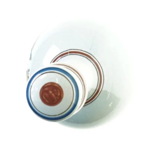Fajance Apoteker Karaffel OL.CASSIAE med prop fra Delft (str. 27 x 12 cm)