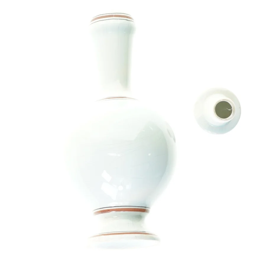 Fajance Apoteker Karaffel OL.CASSIAE med prop fra Delft (str. 27 x 12 cm)