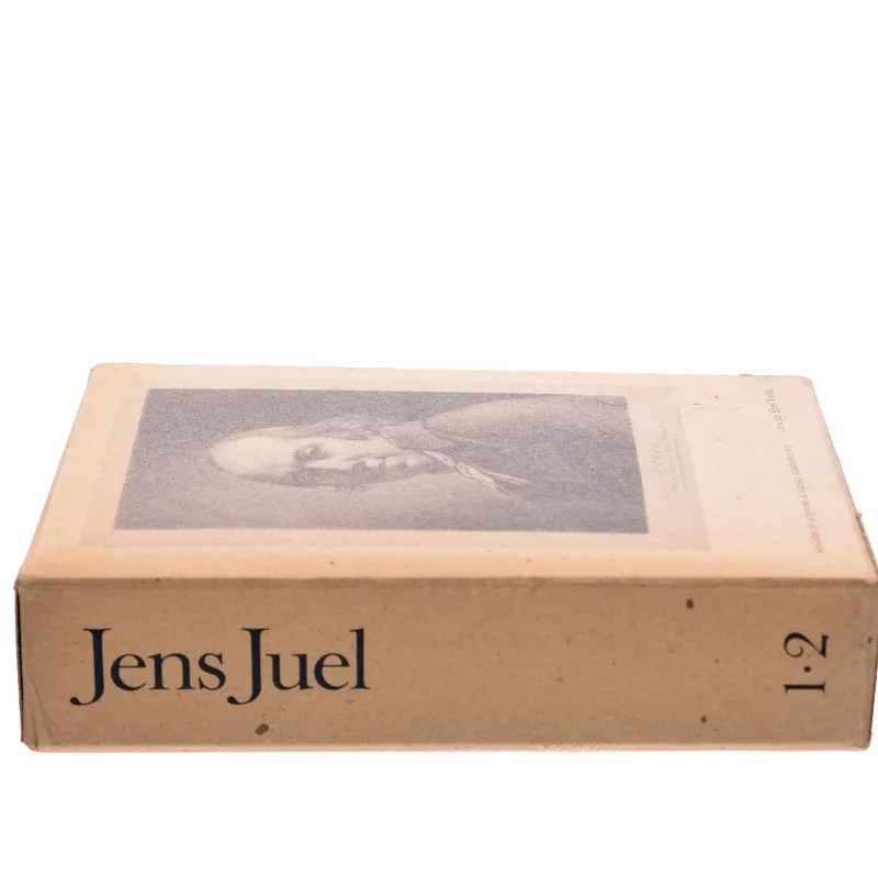 Jens Juel, 2 bind med kasette, af Ellen Poulsen (f. 1911) (Bog)
