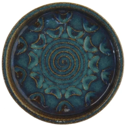 Keramisk 1960'er fad fra Søholm (str. Ø 15 cm)