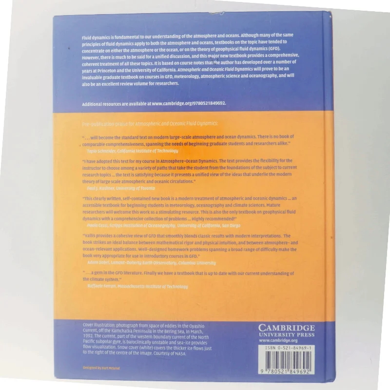 Atmospheric and oceanic fluid dynamics : fundamentals and large-scale circulation af Geoffrey K. Vallis (Bog)
