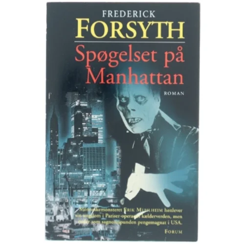 Spøgelset på Manhattan : spændingsroman af Frederick Forsyth (Bog)